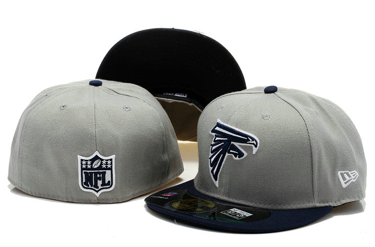 Atlanta Falcons Grey Fitted Hat 60D 0721